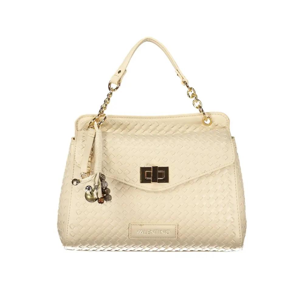 Valentino Sample Sale | Valentino Beige Polyurethane Women's Bag - | Designer outlet