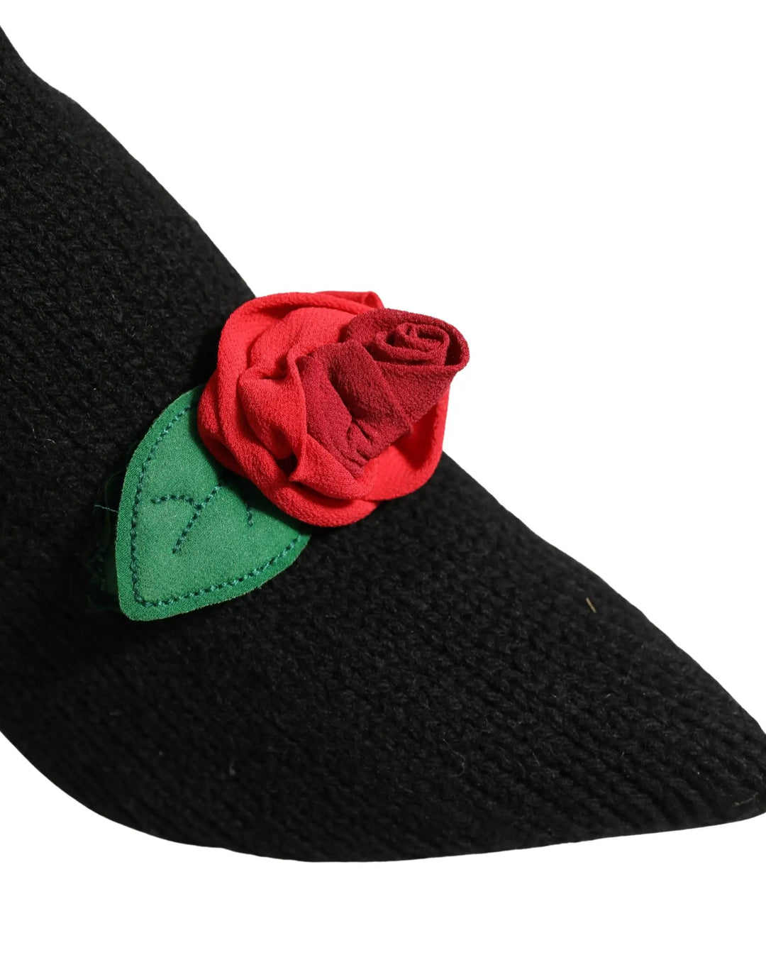 Dolce & Gabbana Sample Sale | Dolce & Gabbana Black Stiletto Heels Mid Calf Boots Shoes - | Designer outlet
