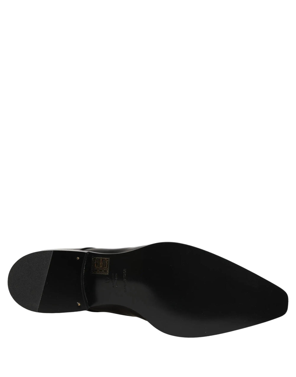 Dolce & Gabbana Sample Sale | Dolce & Gabbana Black Leather Lace Up Derby Dress Shoes - | Designer outlet