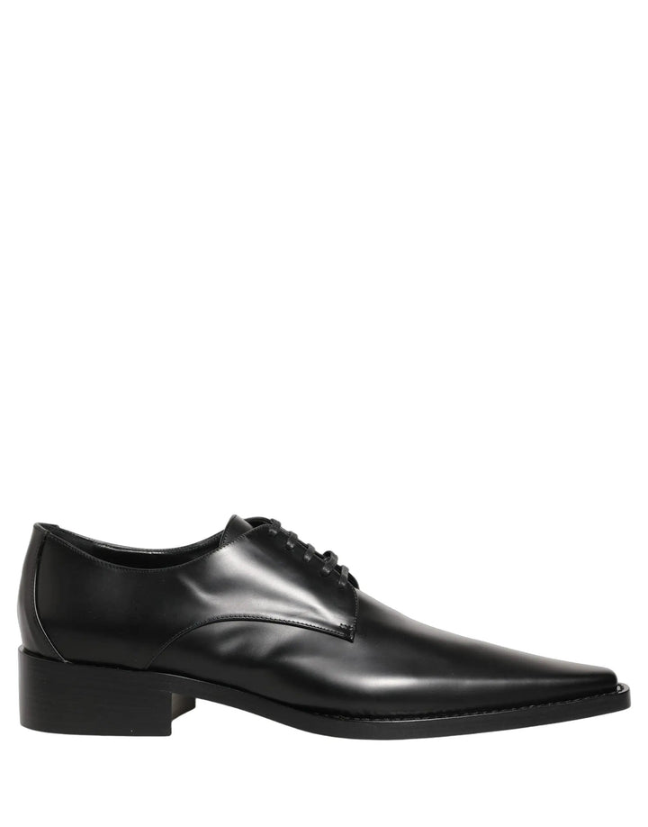 Dolce &amp; Gabbana Sample Sale | Dolce &amp; Gabbana Black Leather Lace Up Derby Dress Shoes - | Designer outlet