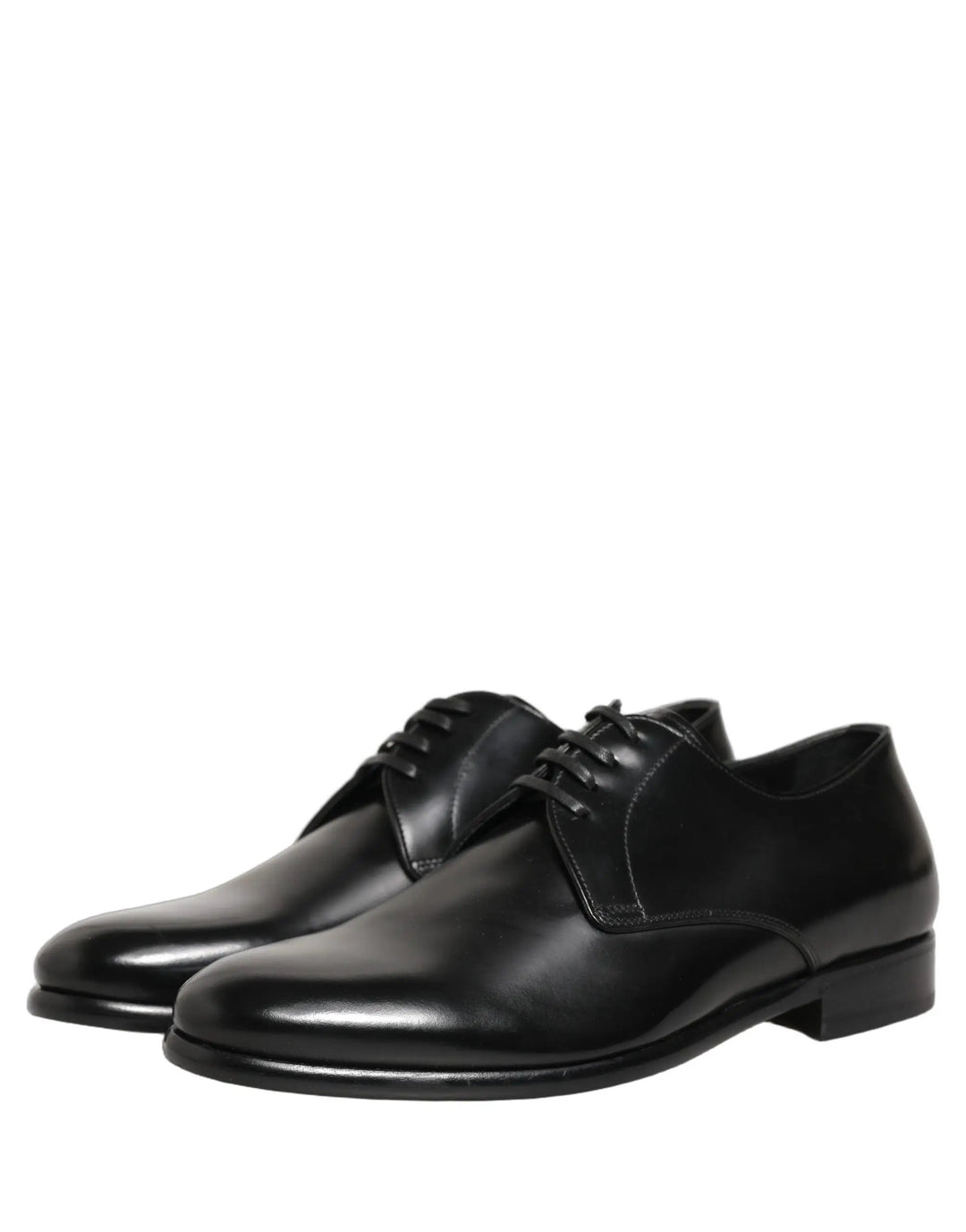 Dolce &amp; Gabbana Sample Sale | Dolce &amp; Gabbana Black Leather Lace Up Derby Dress Shoes - | Designer outlet