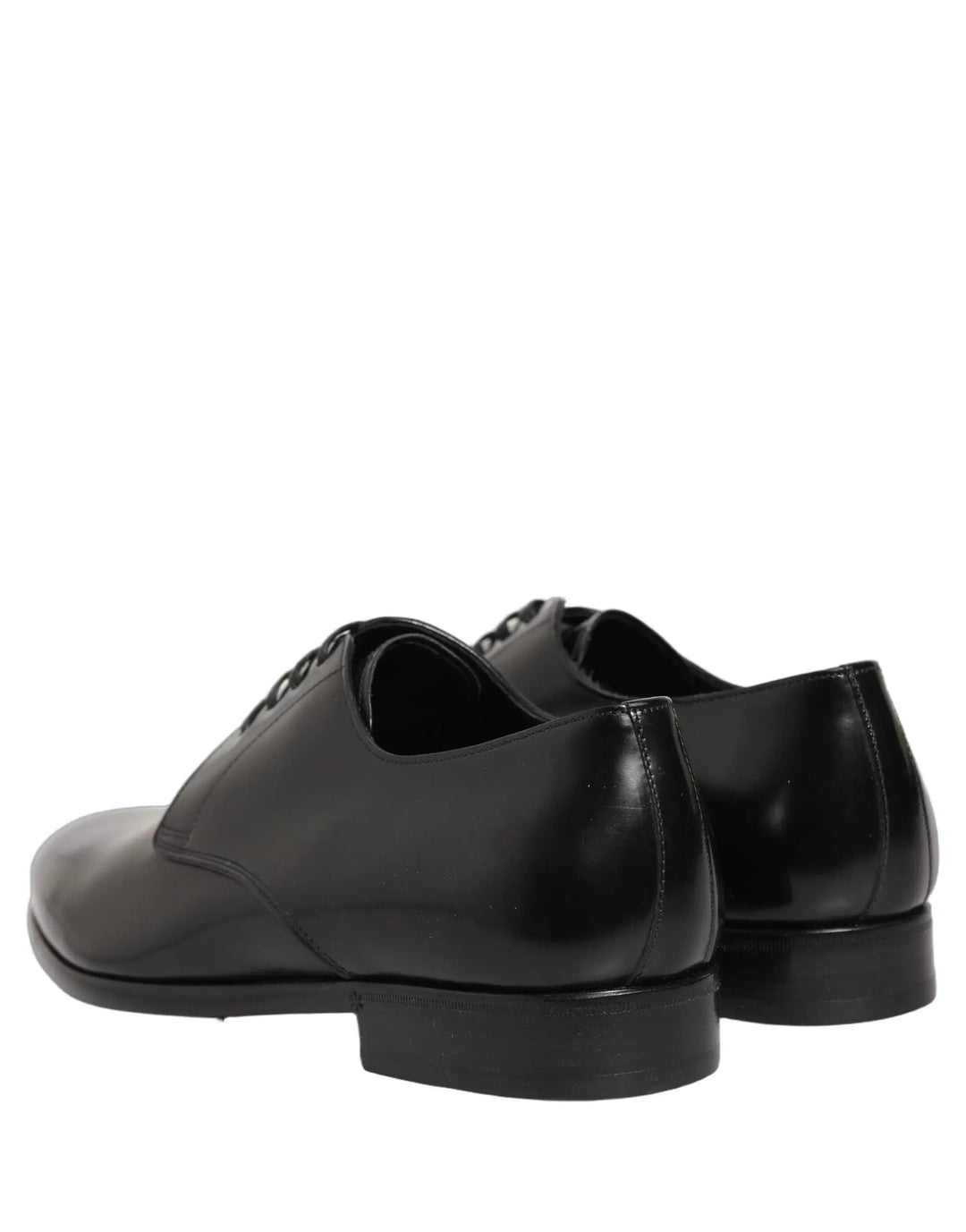 Dolce &amp; Gabbana Sample Sale | Dolce &amp; Gabbana Black Leather Lace Up Derby Dress Shoes - | Designer outlet