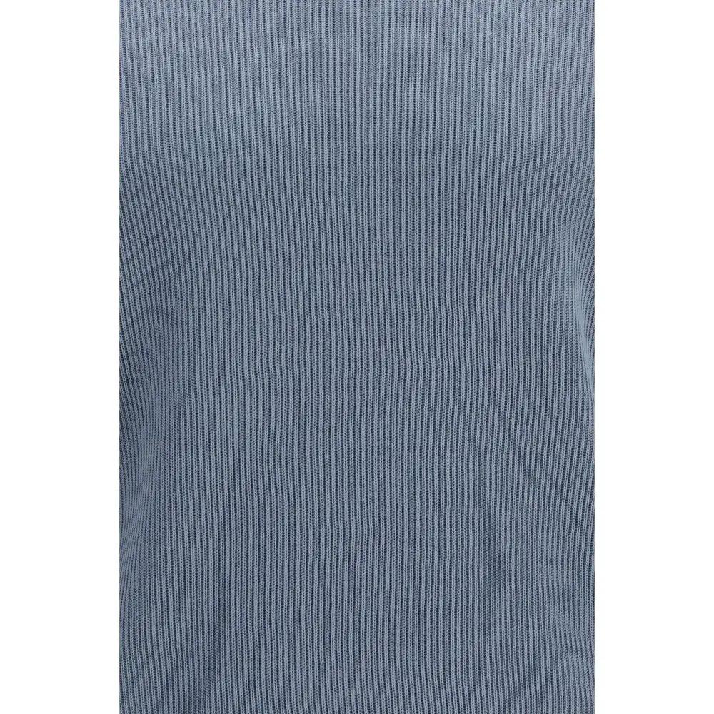 Brunello Cucinelli Sample Sale | Brunello Cucinelli Blue Cotton Polo Shirt - | Designer outlet