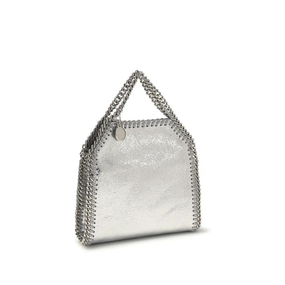 Stella McCartney Sample Sale | Stella McCartney Silver Polyester Shoulder Bag - | Designer outlet