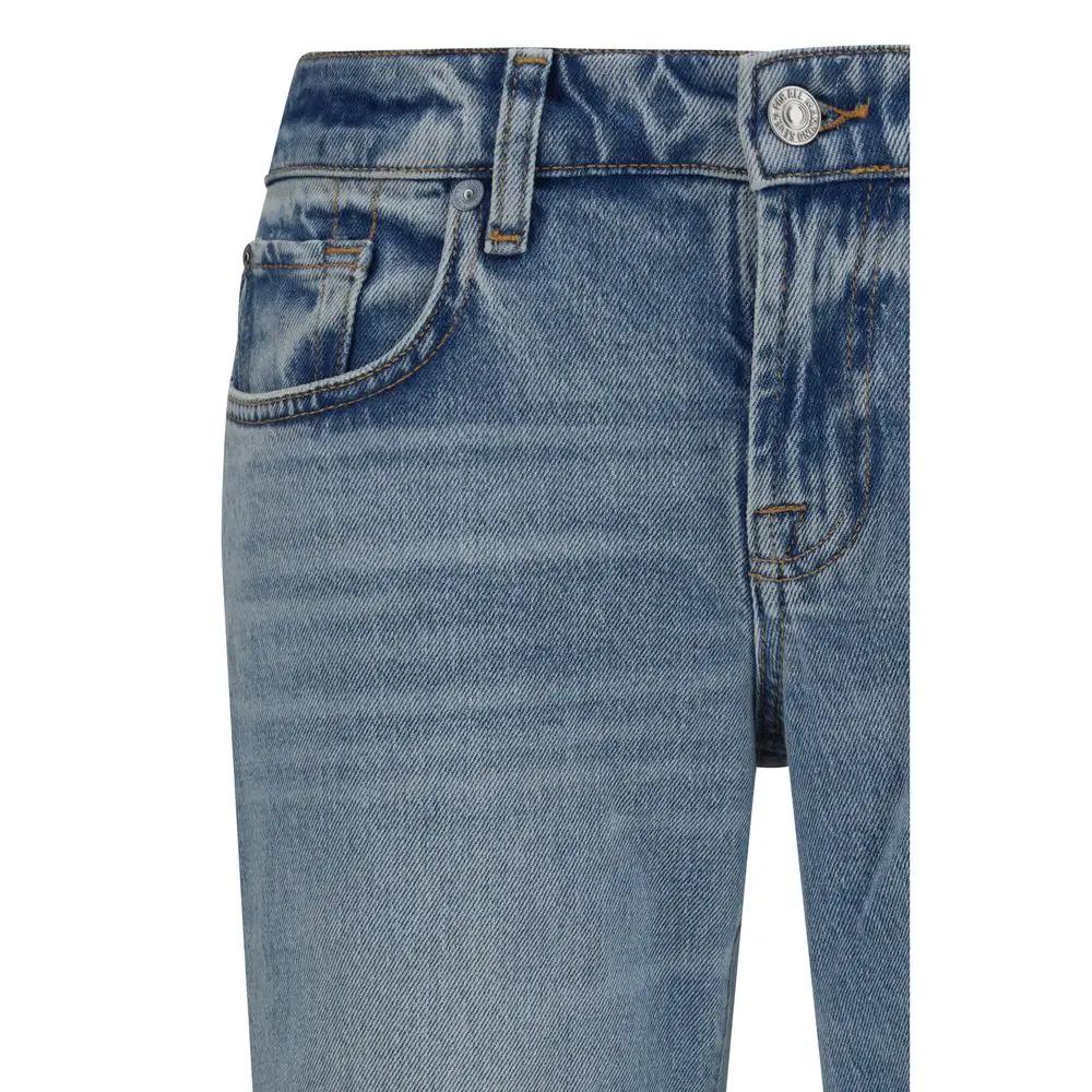 7FOR Sample Sale | 7FOR Blue Cotton Flared Jeans - | Designer outlet