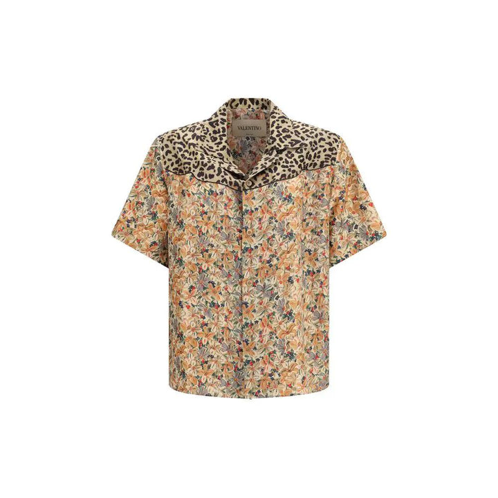Valentino Sample Sale | Valentino Multicolor Silk Pattern Shirt - | Designer outlet