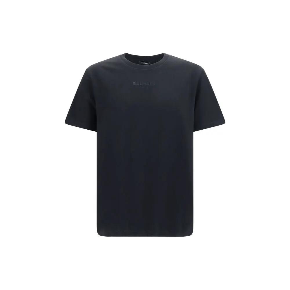 Balmain Sample Sale | Balmain Black Cotton T-Shirt - | Designer outlet