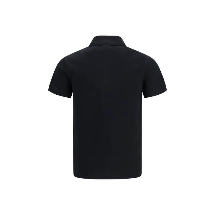 Balmain Sample Sale | Balmain Black Cotton Polo Shirt - | Designer outlet