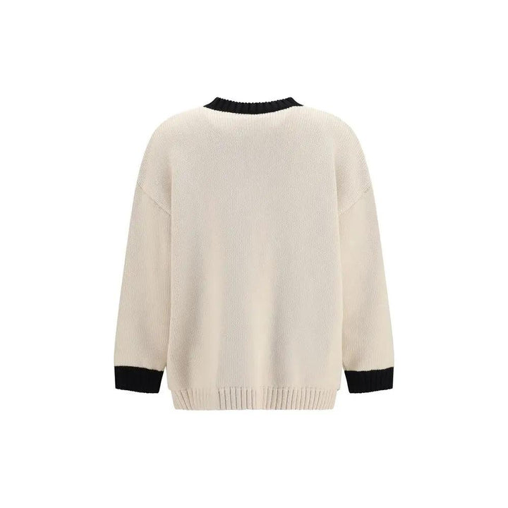 Valentino Sample Sale | Valentino Beige Cotton Cardigan - | Designer outlet