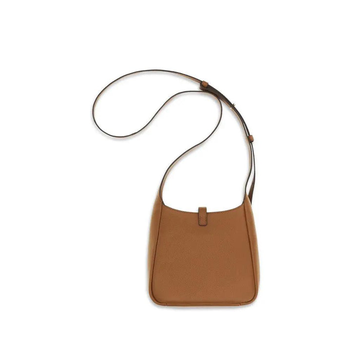 Tory Burch Sample Sale | Tory Burch Brown Calf Leather Bos Taurus Shoulder Bag - | Designer outlet