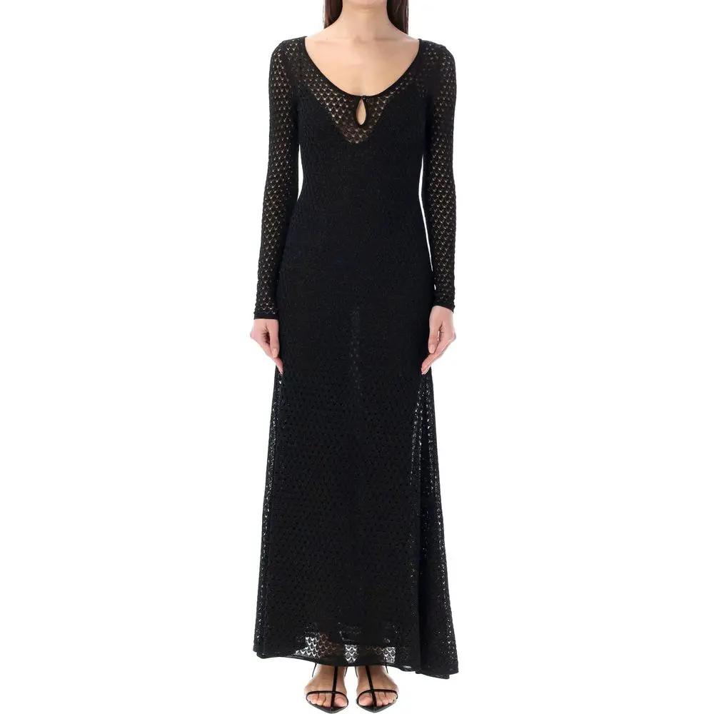 Tom Ford Sample Sale | Tom Ford Black Metallic Fibre Casual Dress - | Designer outlet