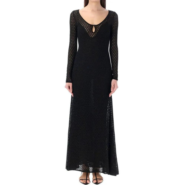Tom Ford Sample Sale | Tom Ford Black Metallic Fibre Casual Dress - | Designer outlet