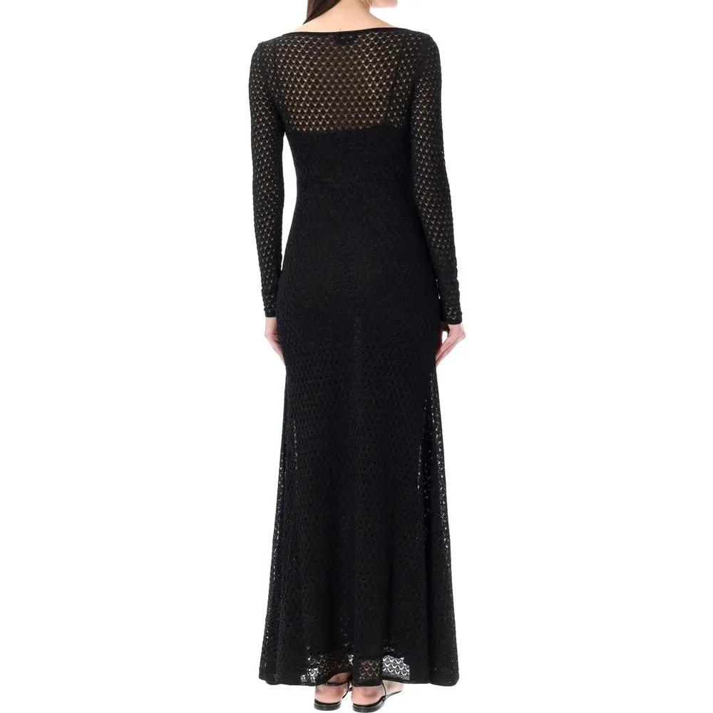 Tom Ford Sample Sale | Tom Ford Black Metallic Fibre Casual Dress - | Designer outlet