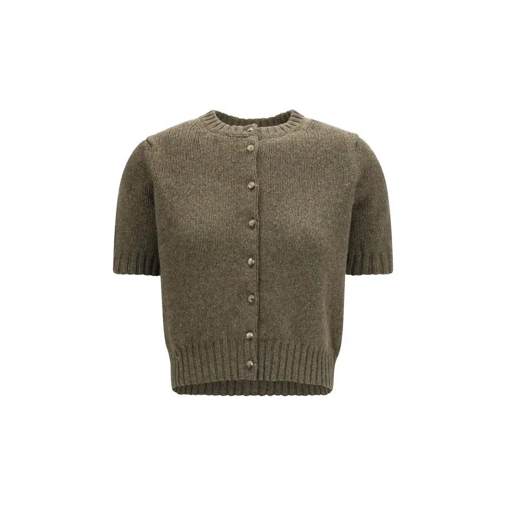 Khaite Sample Sale | Khaite Bicolor Cashmere Cardigan - | Designer outlet
