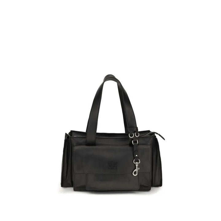 Miu Miu Sample Sale | Miu Miu Brown Calf Leather Bos Taurus Shoulder Bag - | Designer outlet