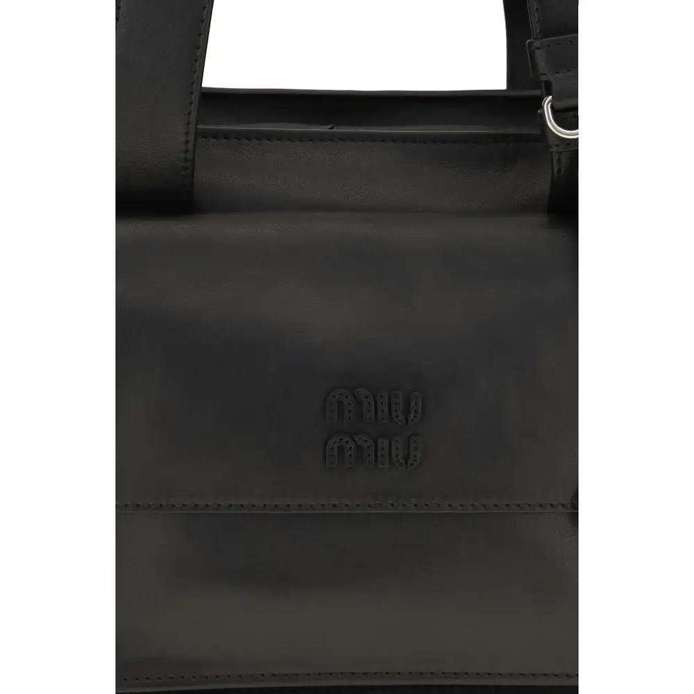 Miu Miu Sample Sale | Miu Miu Brown Calf Leather Bos Taurus Shoulder Bag - | Designer outlet