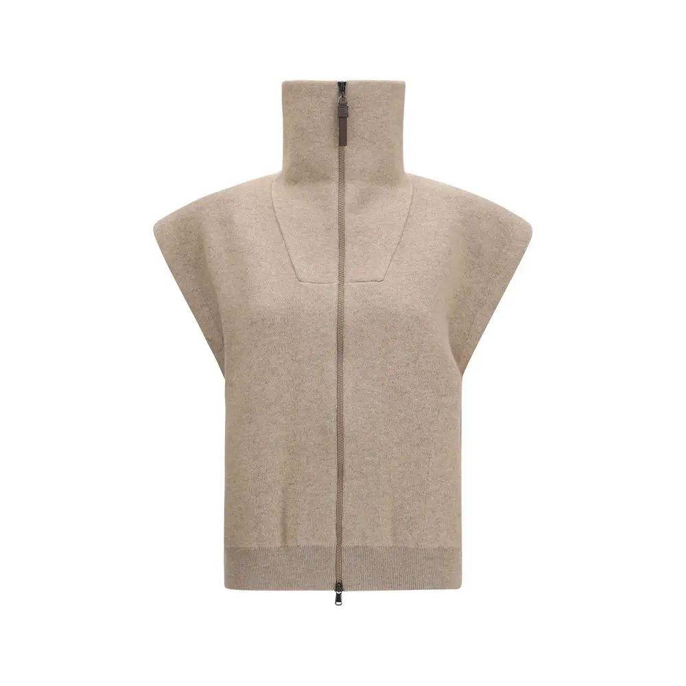 Brunello Cucinelli Sample Sale | Brunello Cucinelli Beige Cashmere Cardigan - | Designer outlet