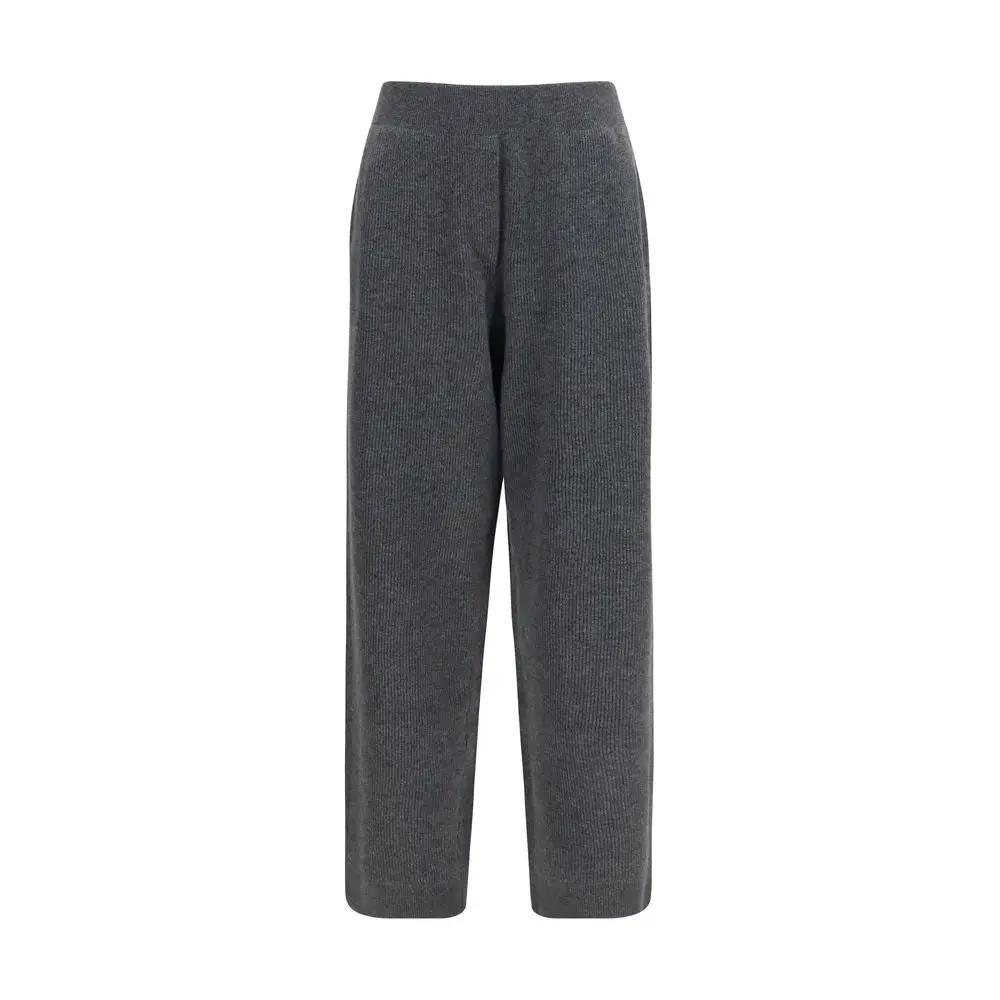 Brunello Cucinelli Sample Sale | Brunello Cucinelli Gray Cashmere Casual Pants - | Designer outlet