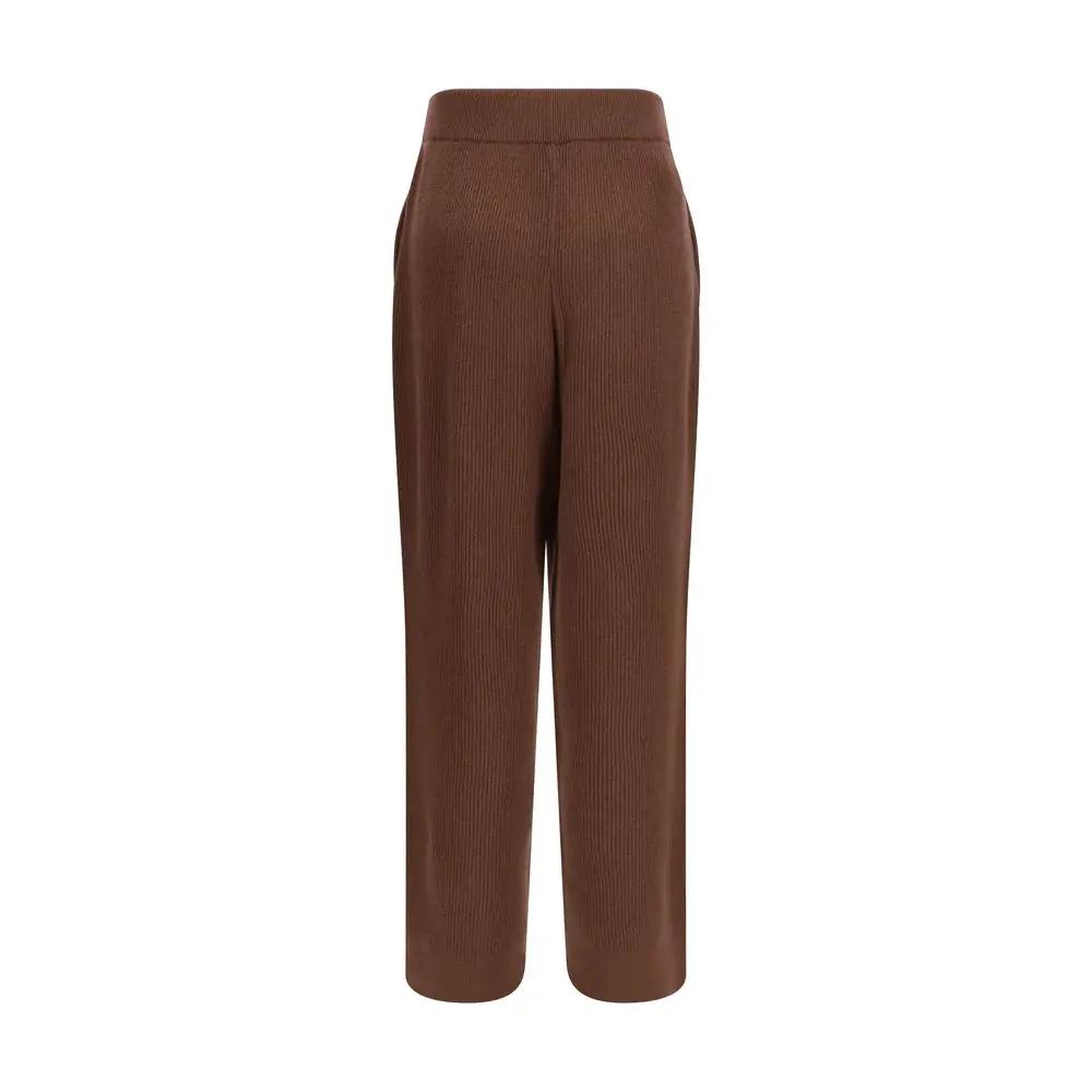 Brunello Cucinelli Sample Sale | Brunello Cucinelli Brown Cashmere Casual Pants - | Designer outlet