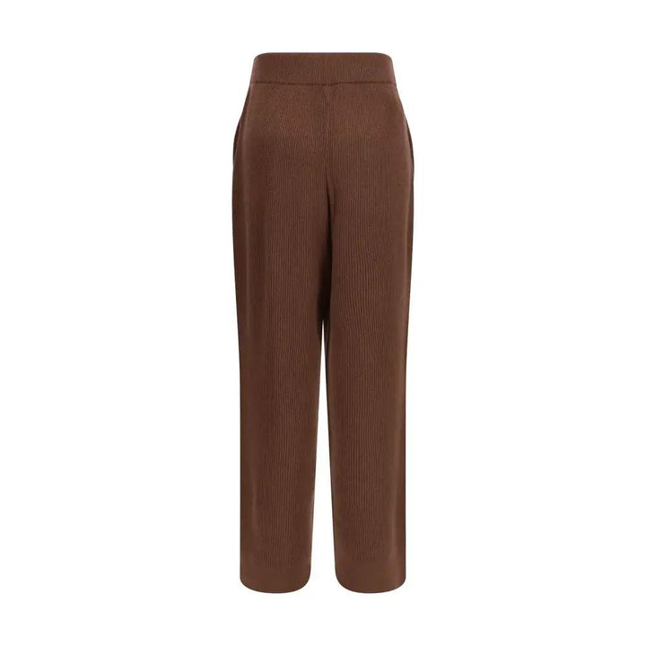 Brunello Cucinelli Sample Sale | Brunello Cucinelli Brown Cashmere Casual Pants - | Designer outlet