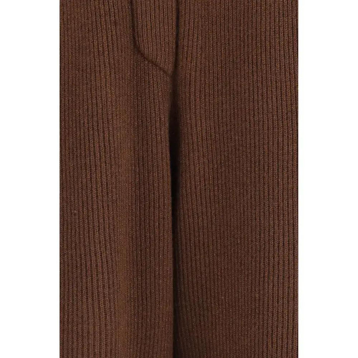 Brunello Cucinelli Sample Sale | Brunello Cucinelli Brown Cashmere Casual Pants - | Designer outlet