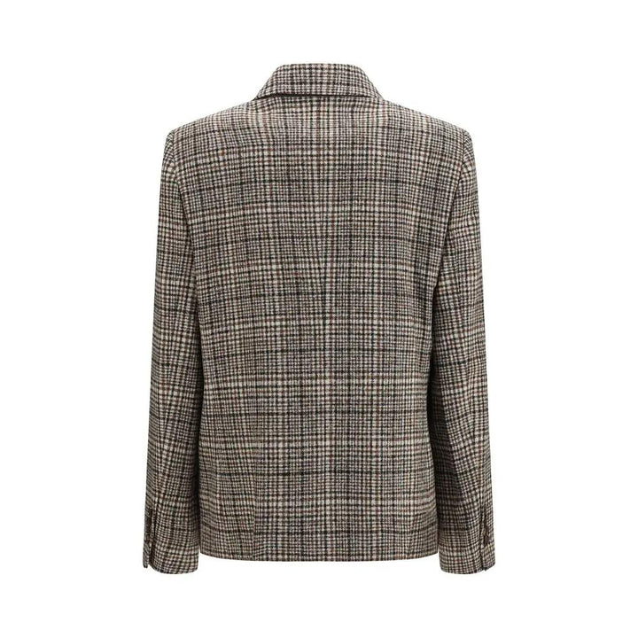 Brunello Cucinelli Sample Sale | Brunello Cucinelli Multicolor Alpaca Vicugna Pacos Jacket - | Designer outlet