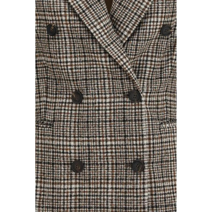 Brunello Cucinelli Sample Sale | Brunello Cucinelli Multicolor Alpaca Vicugna Pacos Jacket - | Designer outlet