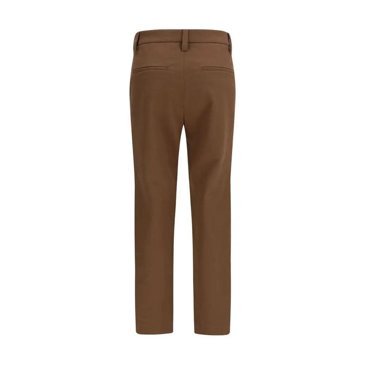 Brunello Cucinelli Sample Sale | Brunello Cucinelli Brown Elastane Casual Pants - | Designer outlet