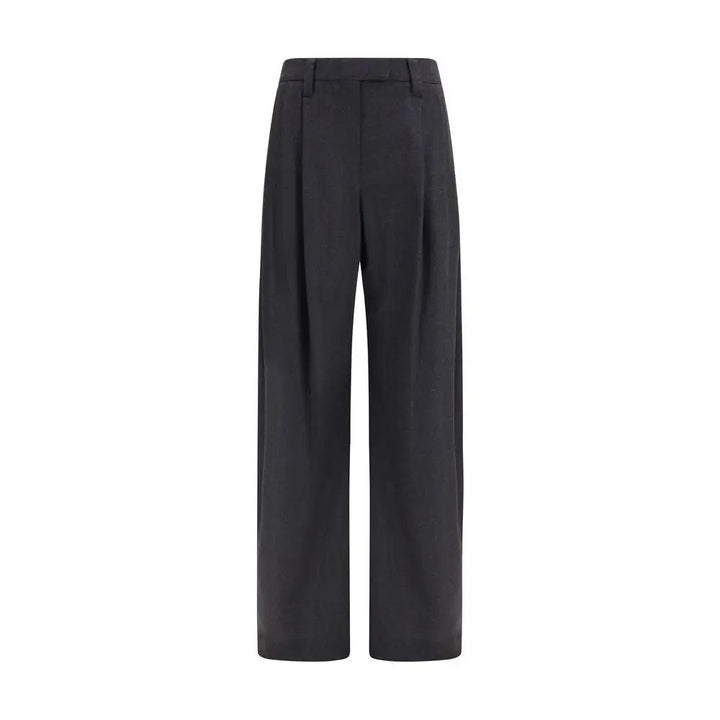 Brunello Cucinelli Sample Sale | Brunello Cucinelli Gray Wool Oves Aries Dress Pants - | Designer outlet