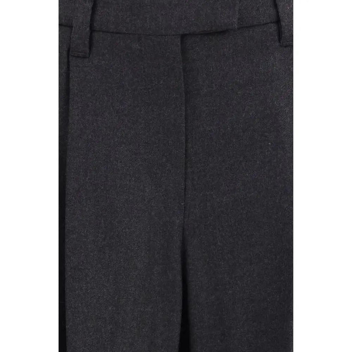 Brunello Cucinelli Sample Sale | Brunello Cucinelli Gray Wool Oves Aries Dress Pants - | Designer outlet