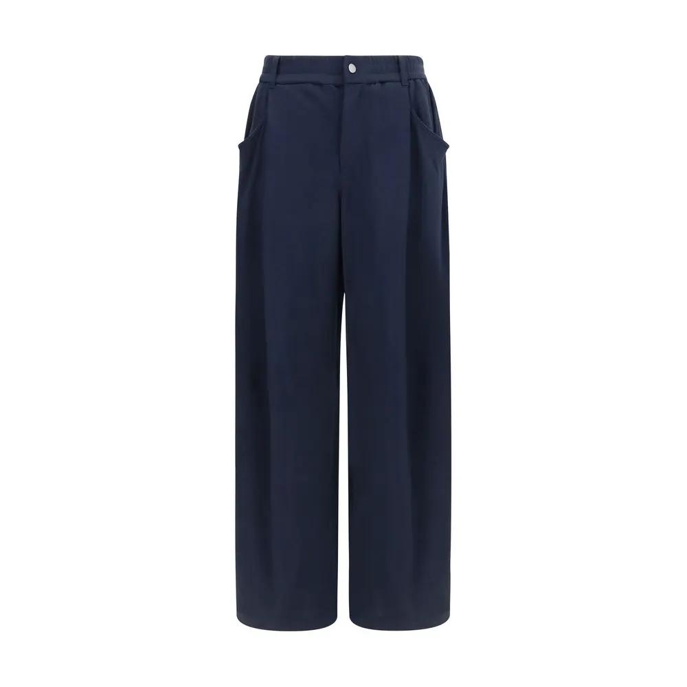 Brunello Cucinelli Sample Sale | Brunello Cucinelli Blue Cotton Casual Pants - | Designer outlet