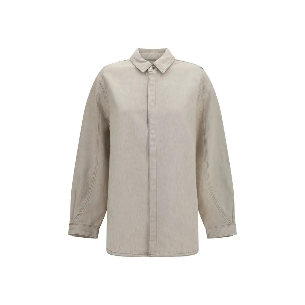 Jacquemus Sample Sale | Jacquemus Beige Denim Shirt - | Designer outlet
