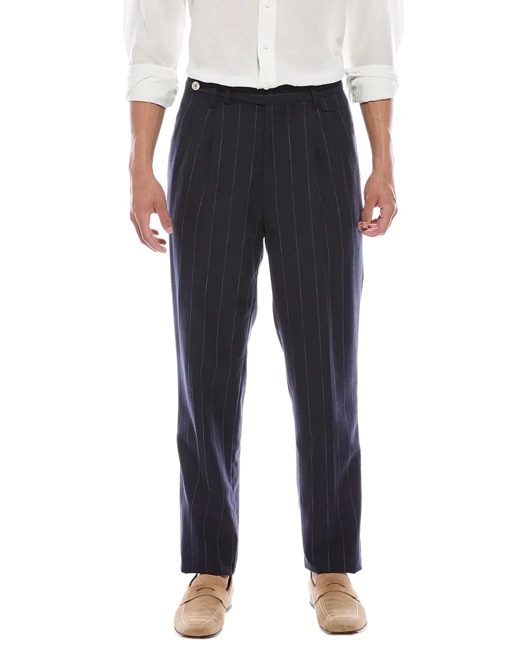 Brunello Cucinelli Sample Sale | Brunello Cucinelli Bicolor Cotton Casual Pants - | Designer outlet