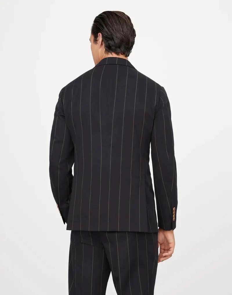 Brunello Cucinelli Sample Sale | Brunello Cucinelli Bicolor Wool Blazer - | Designer outlet