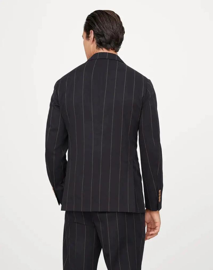 Brunello Cucinelli Sample Sale | Brunello Cucinelli Bicolor Wool Blazer - | Designer outlet