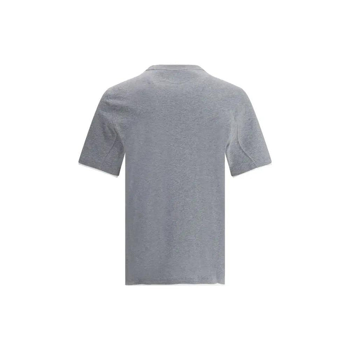 Brunello Cucinelli Sample Sale | Brunello Cucinelli Gray Cotton T-Shirt - | Designer outlet