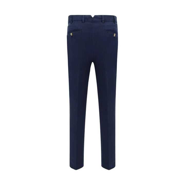Brunello Cucinelli Sample Sale | Brunello Cucinelli Blue Cotton Casual Pants - | Designer outlet