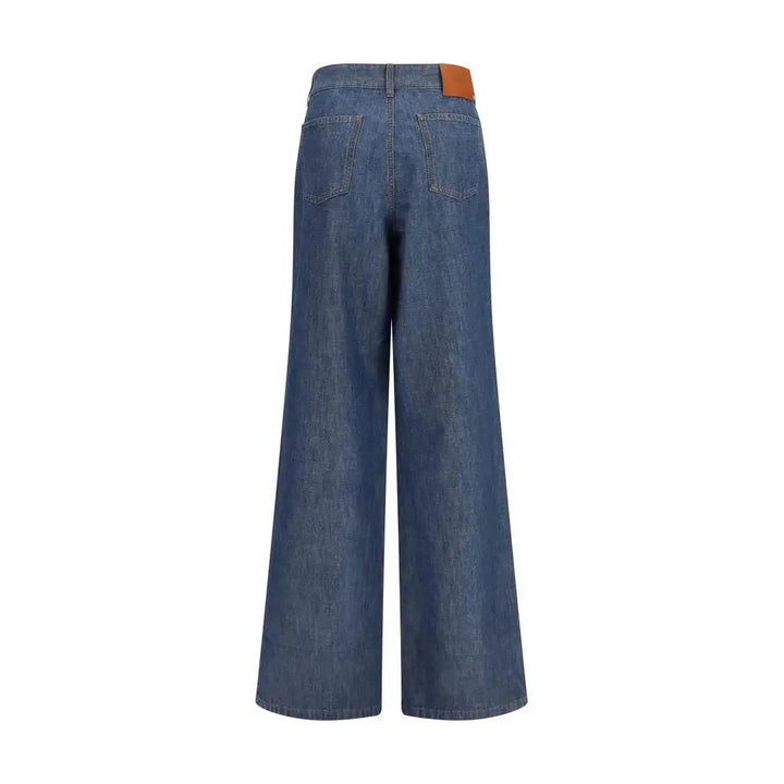 Fendi Blue Cotton Jeans Denim