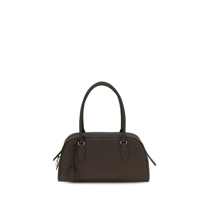 The Row Brown Calf Leather Bos Taurus Shoulder Bag