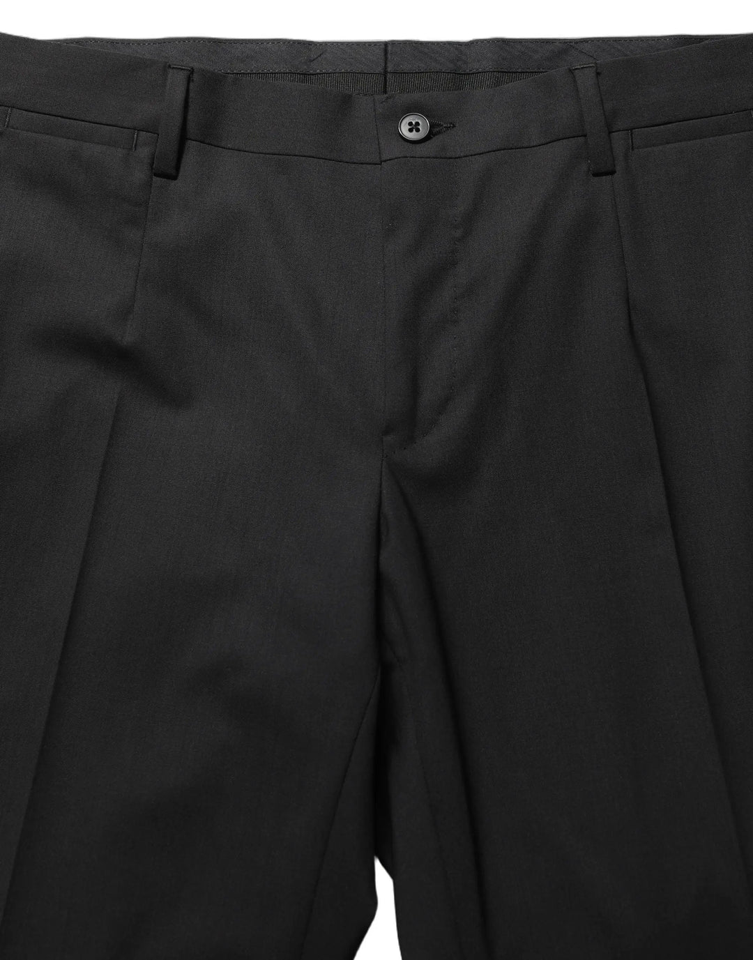 Dolce &amp; Gabbana Sample Sale | Dolce &amp; Gabbana Black Wool Skinny Leg Dress Men Trouser Pants - | Designer outlet