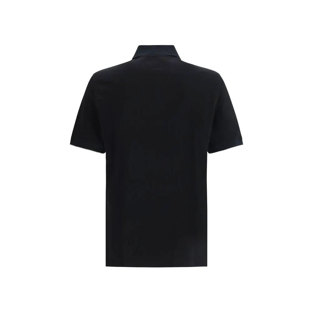 Brunello Cucinelli Black Cotton Shirt