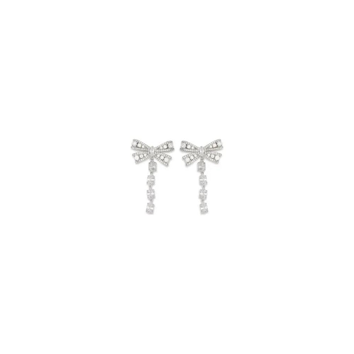 Self-Portrait Silver Brass Earrings