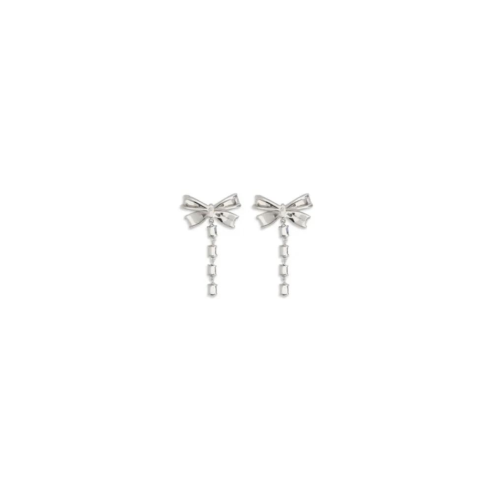 Self-Portrait Silver Brass Earrings
