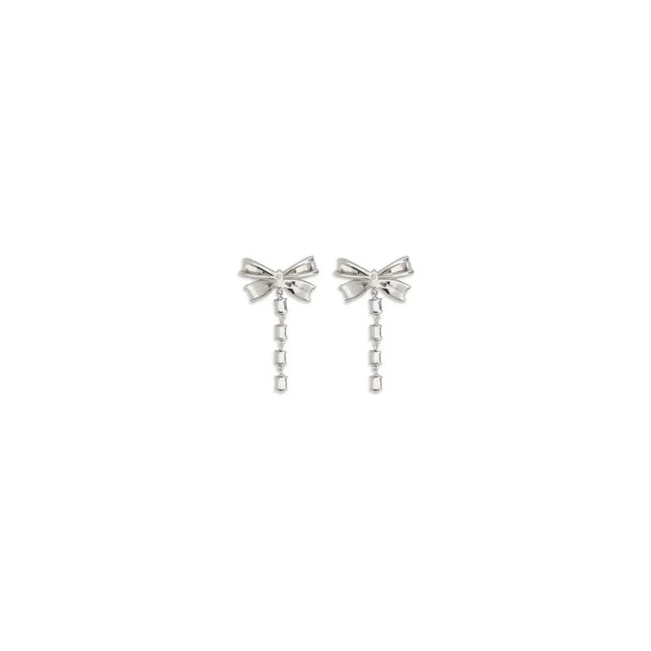 Self-Portrait Silver Brass Earrings