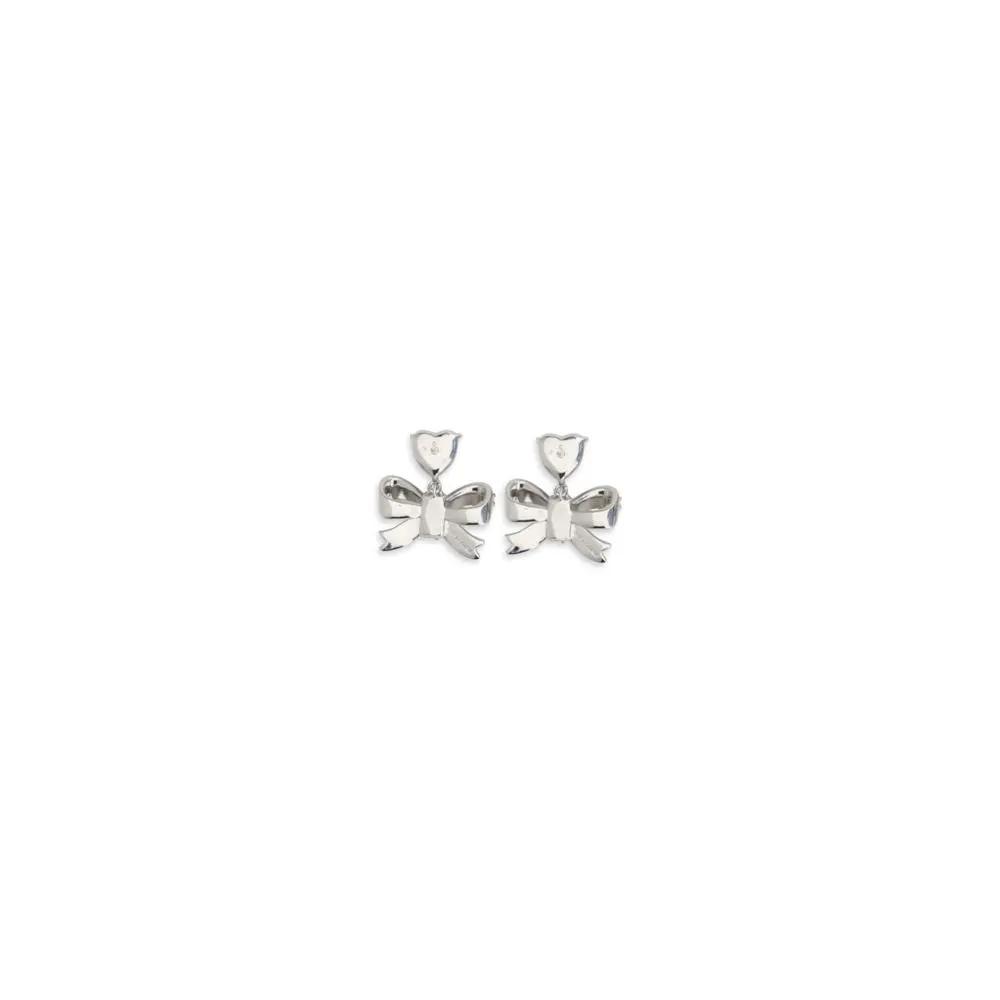 Self-Portrait Silver Brass Earrings