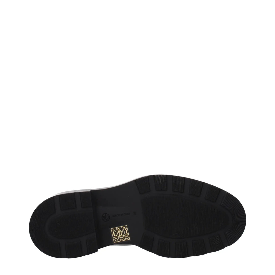 The Row Black Leather Boots