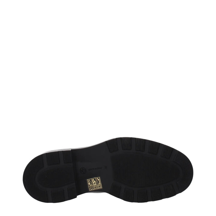The Row Black Leather Boots