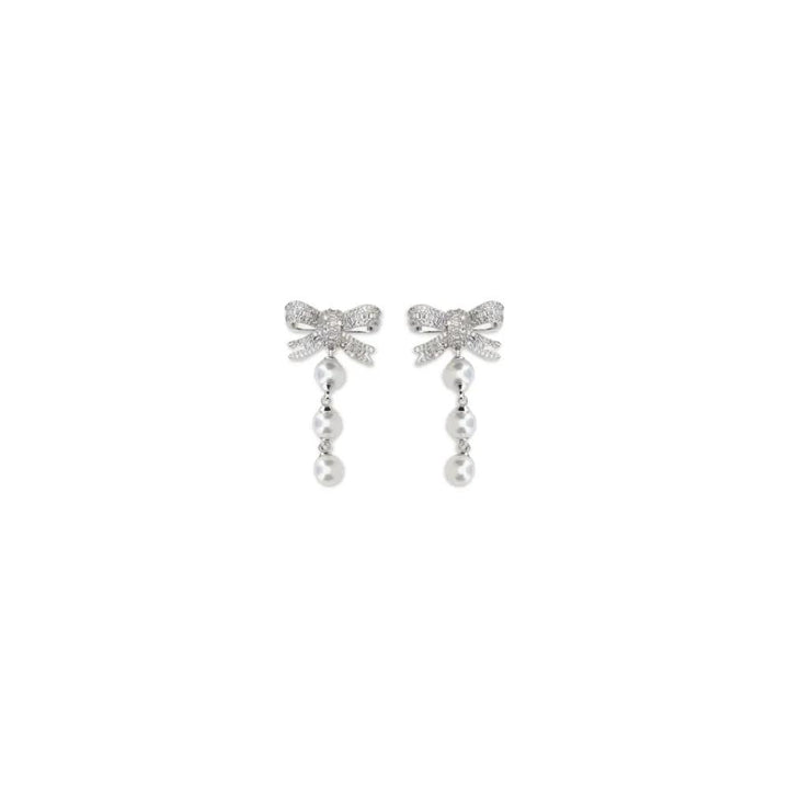 Self-Portrait Silver Brass Earrings