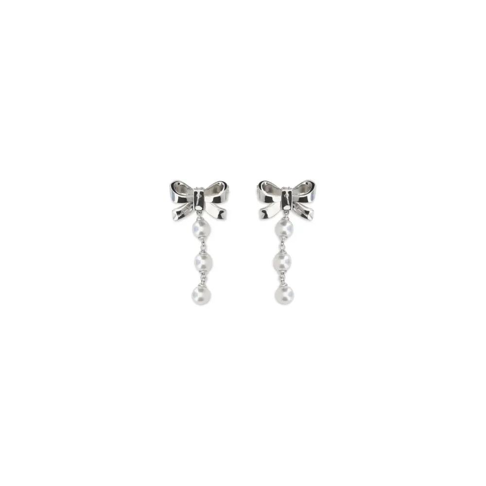 Self-Portrait Silver Brass Earrings
