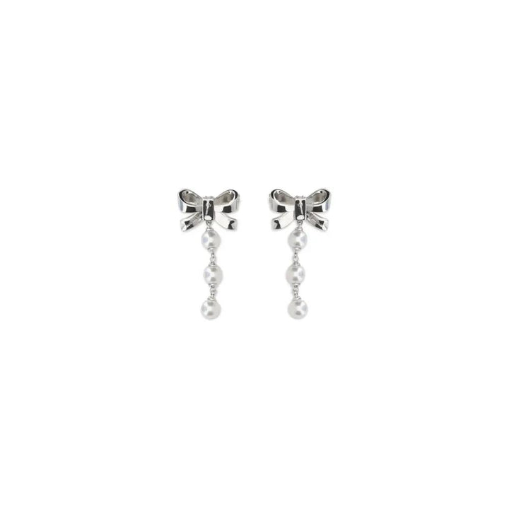 Self-Portrait Silver Brass Earrings
